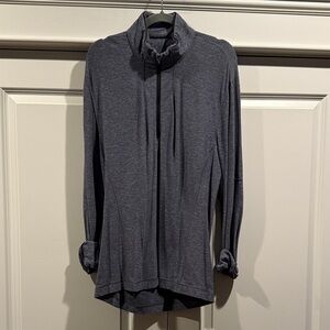 lululemon athletica Charcoal High-Collar Sweatshirt